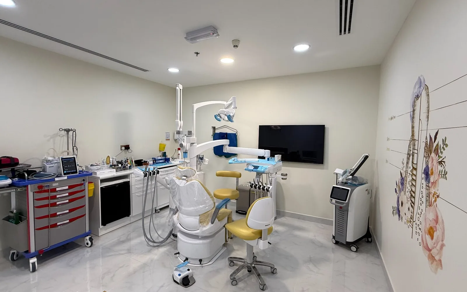 تقنيات ومرافق Invisalign Lite للفكين حتى 14 مصففاً في عيادة ديباميد